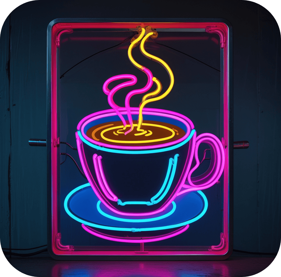 Neon Coffee Sign